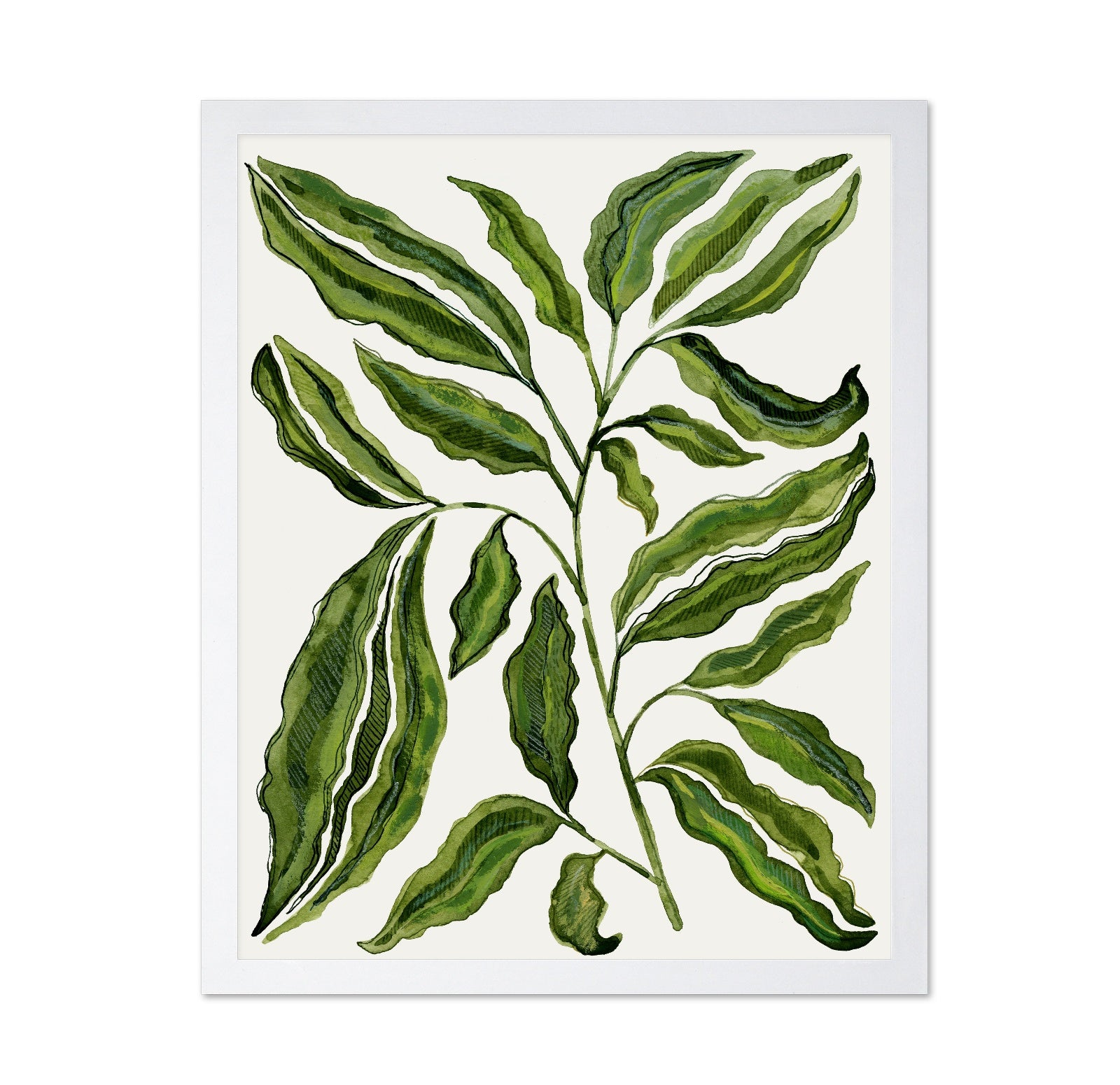 Botanical Leaf Study No2