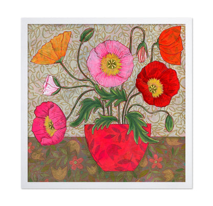 Poppy Garden Vase