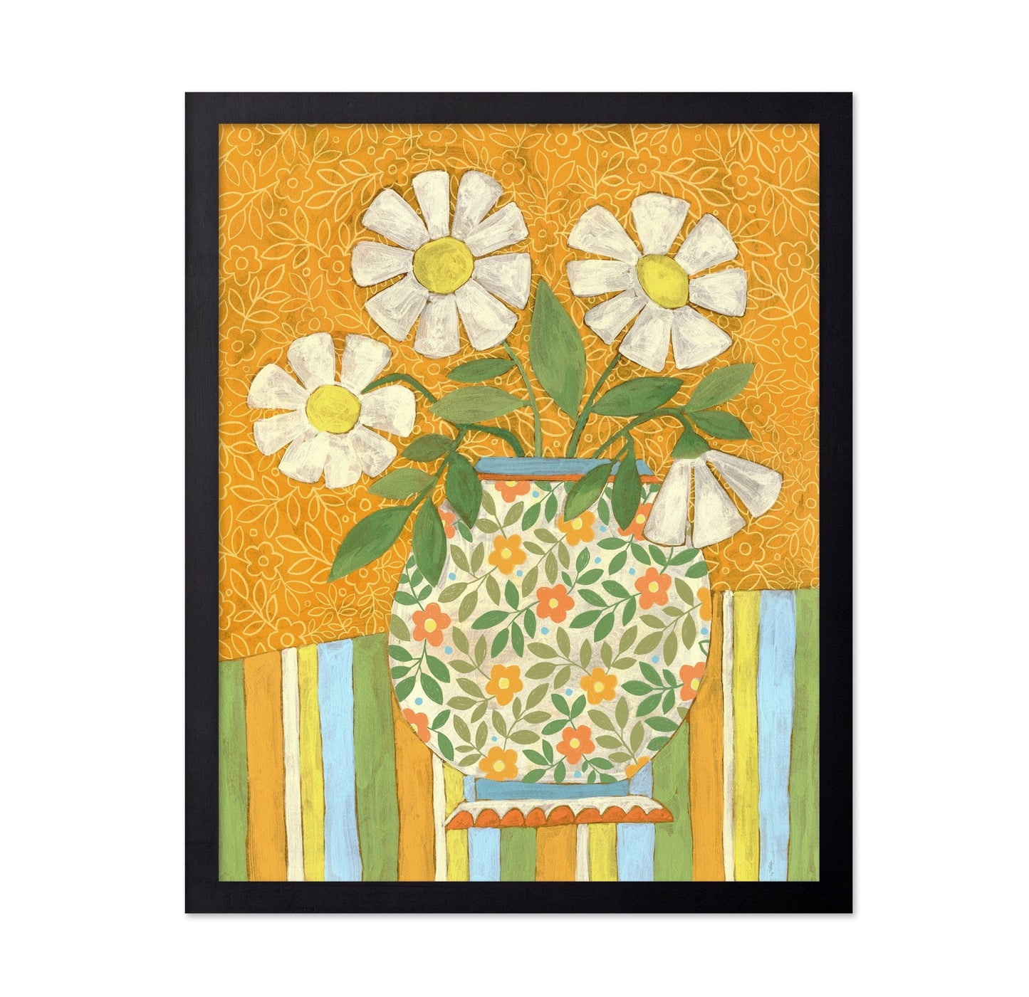 Daisy Floral Vase
