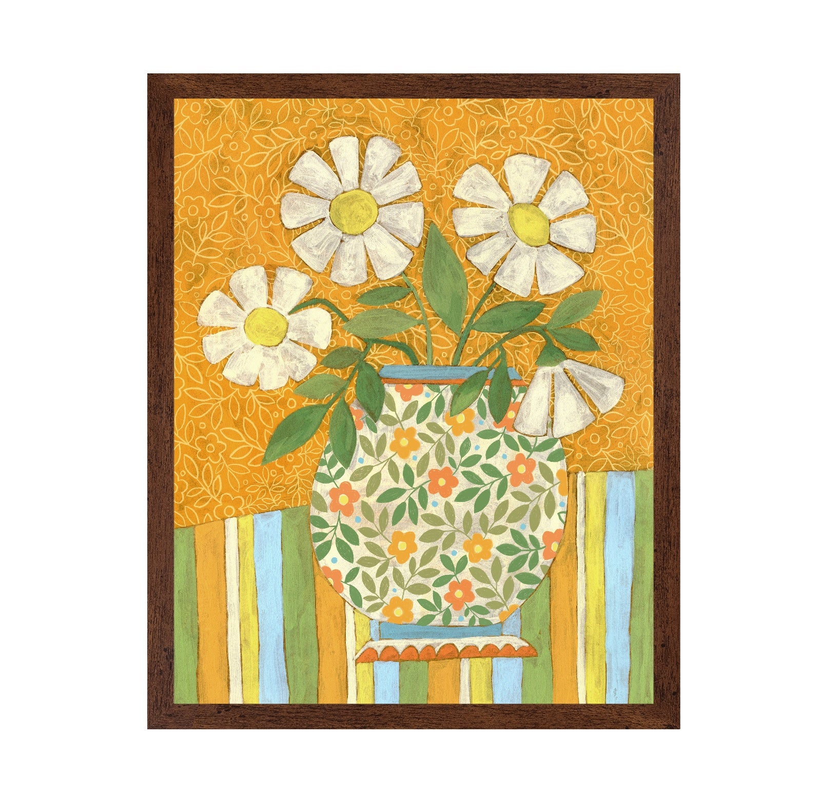 Daisy Floral Vase
