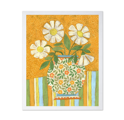 Daisy Floral Vase