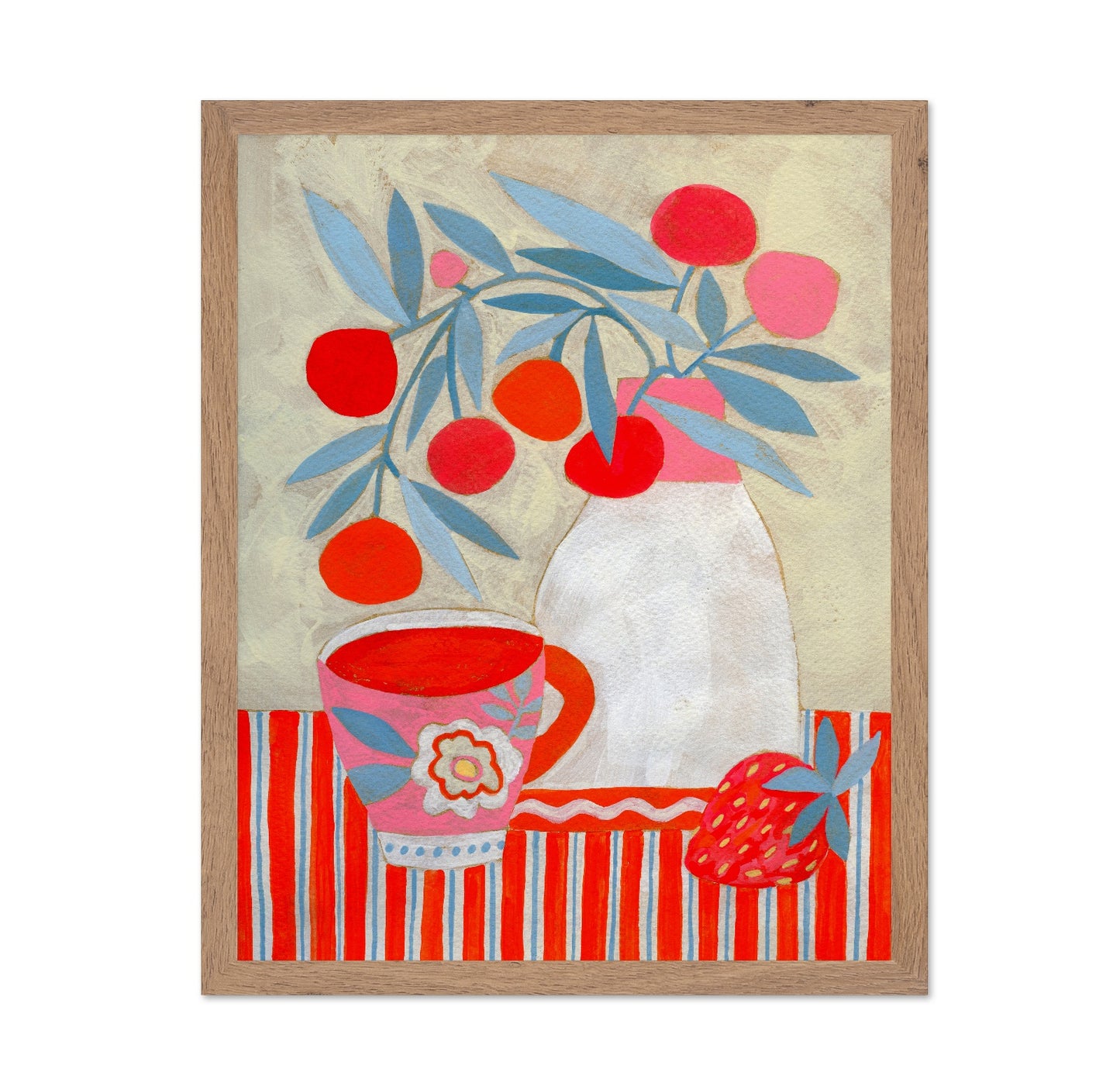 Citrus Branch Still Life