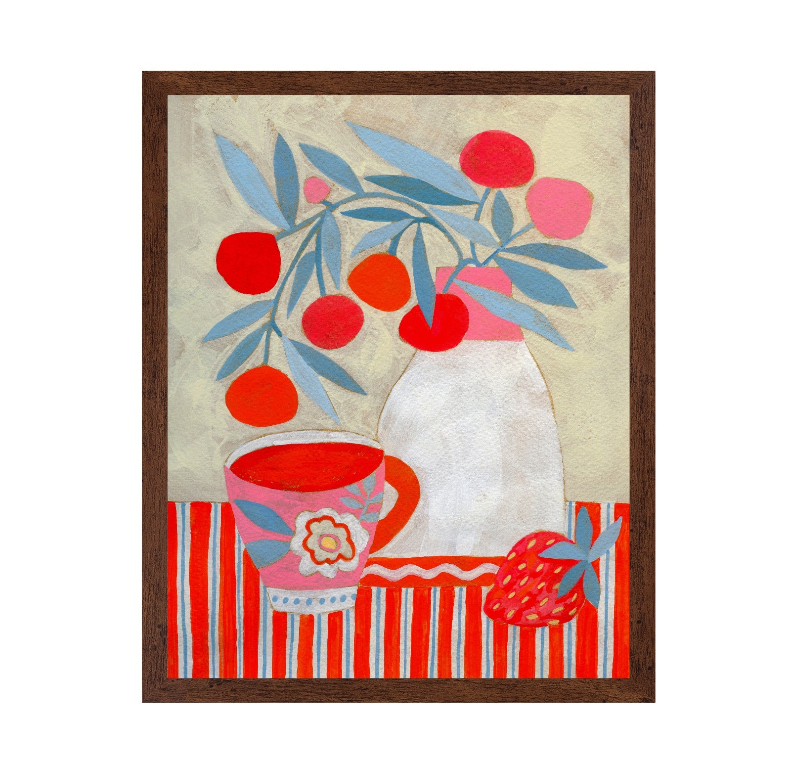 Citrus Branch Still Life