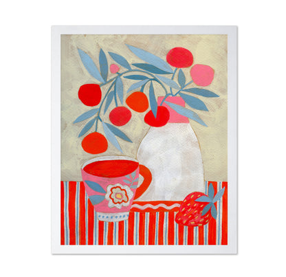 Citrus Branch Still Life