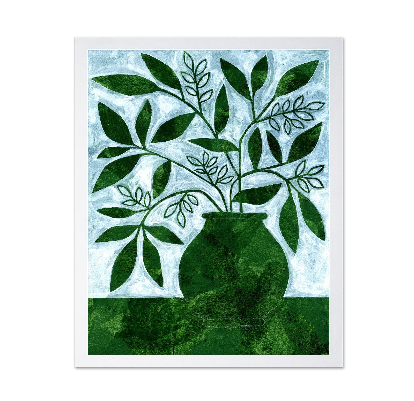 Emerald Leaves Vas
