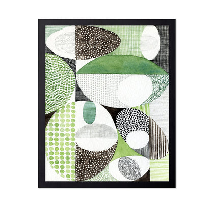 Green Pattern Shapes