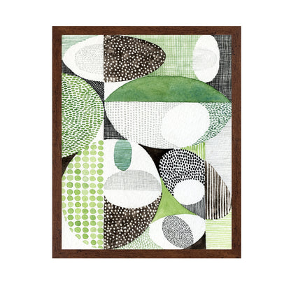 Green Pattern Shapes