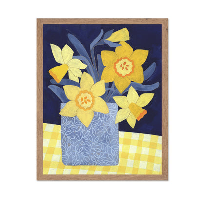 Yellow Daffodil Vase No1