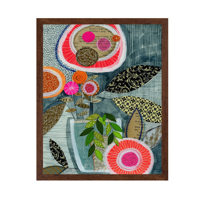 Abstract Floral Collage No3
