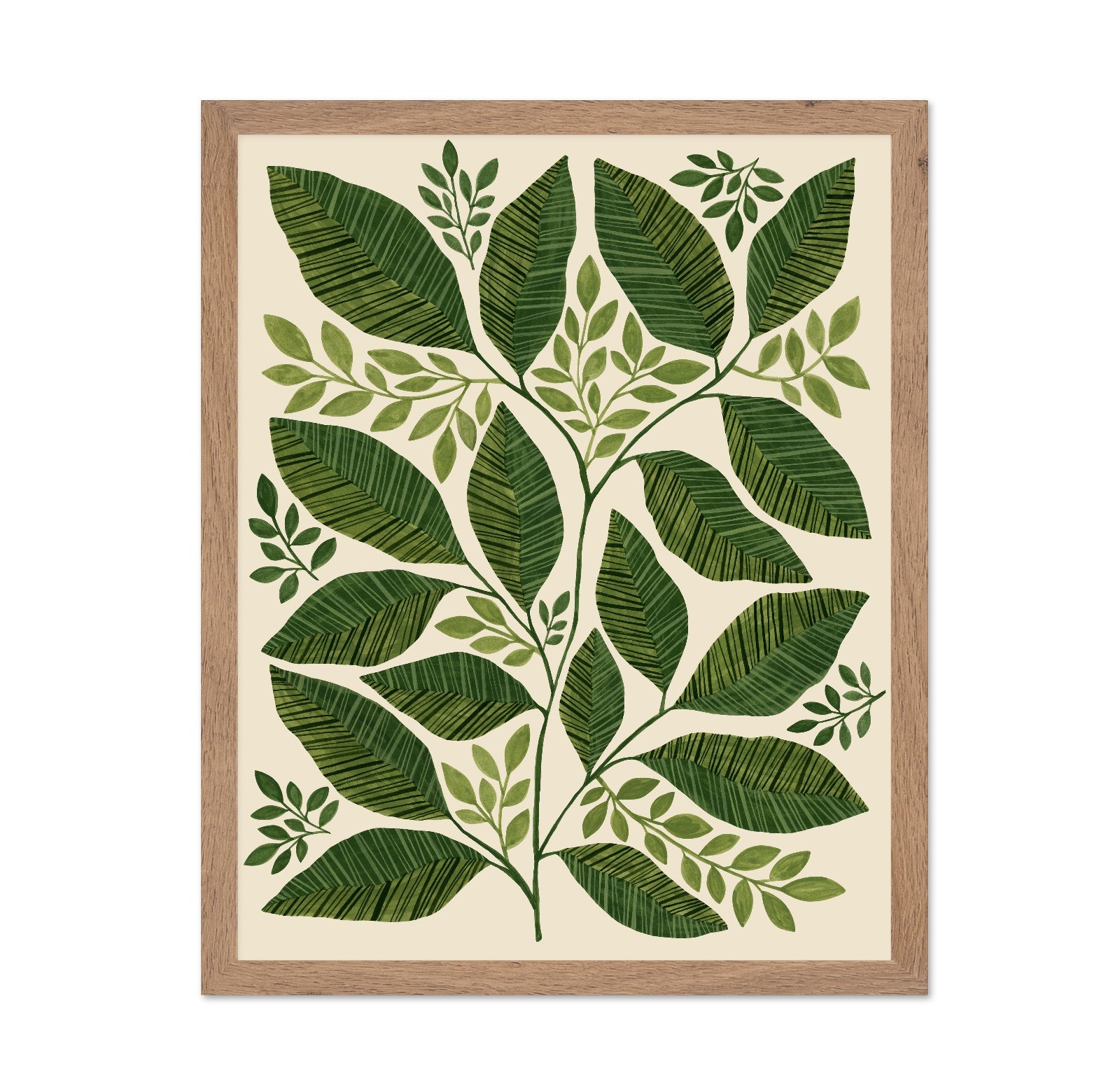 Green Botanical Leaves
