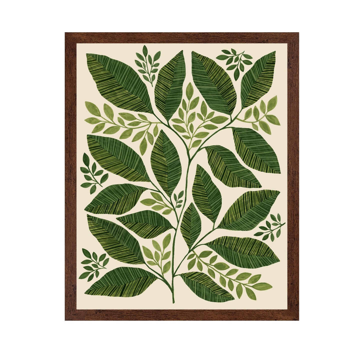Green Botanical Leaves