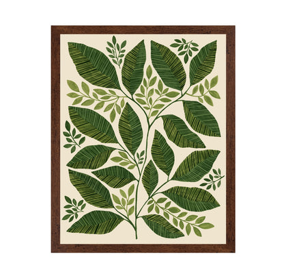Green Botanical Leaves
