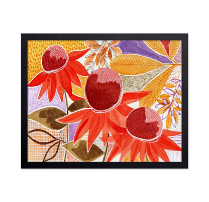 Red Coneflower Pattern