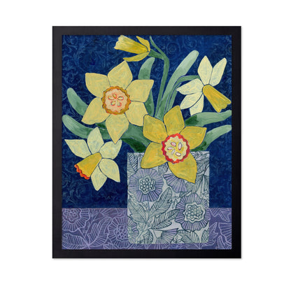 Yellow Daffodil Vase No2