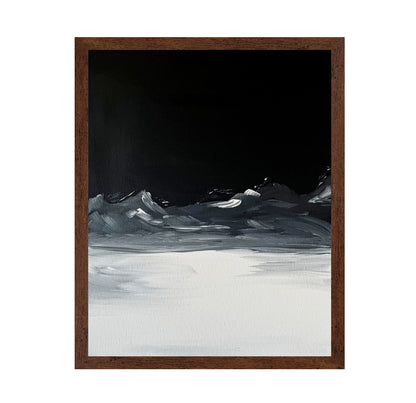 Minimal Snow Landscape
