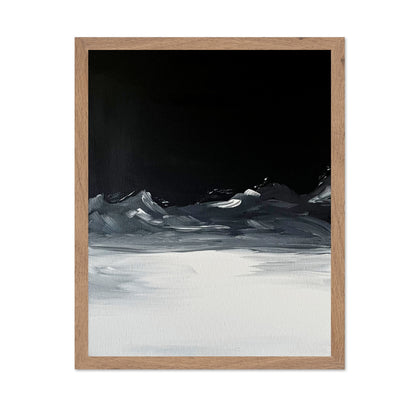 Minimal Snow Landscape