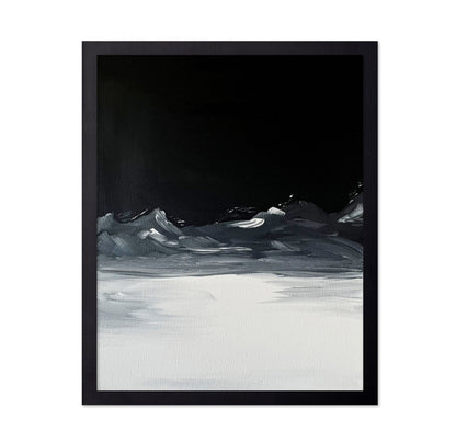 Minimal Snow Landscape