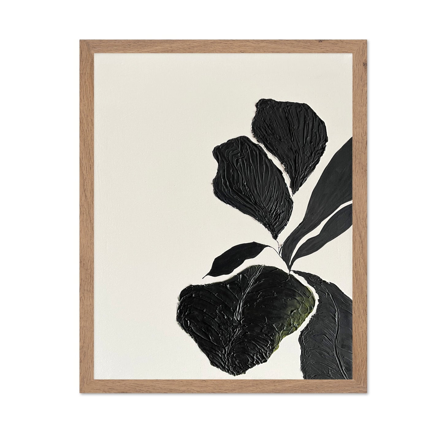 Dark Textured Leaves