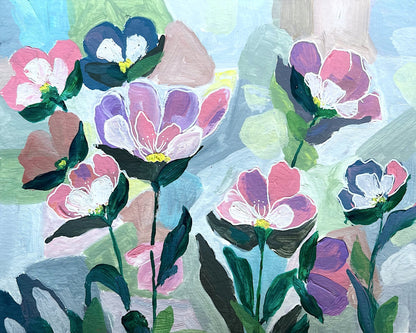 Pastel Floral Garden No2