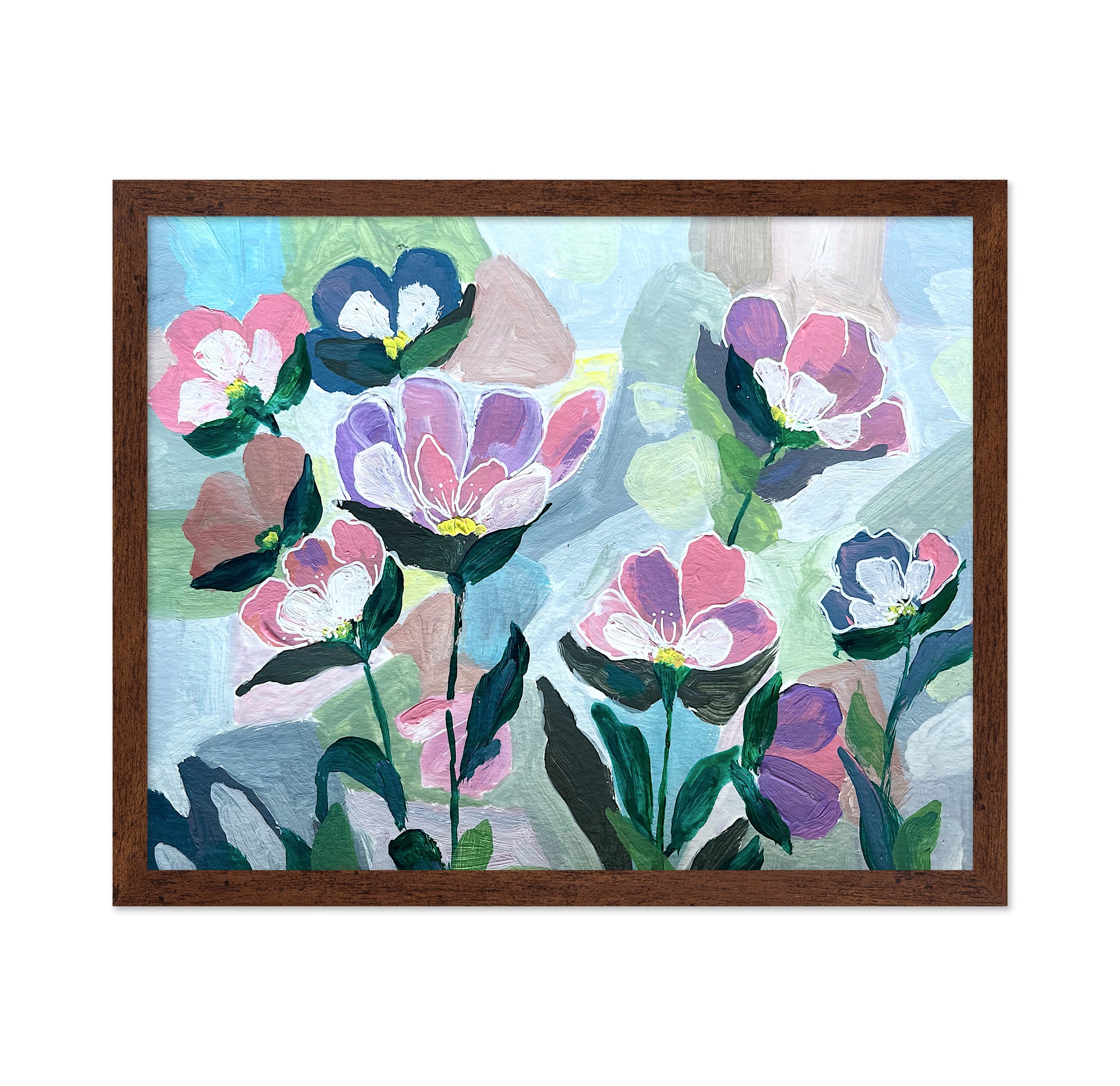 Pastel Floral Garden No2