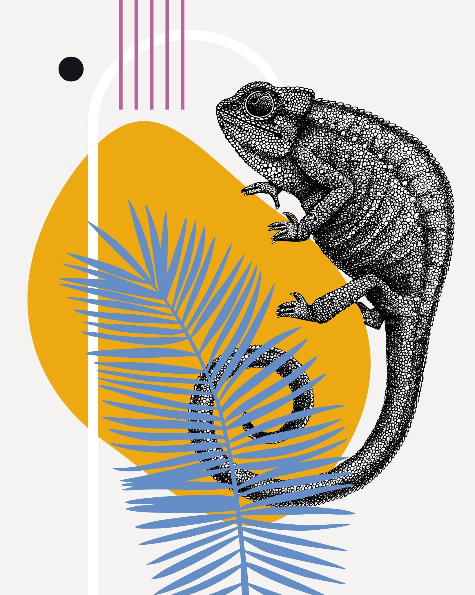 Modern Chameleon Design