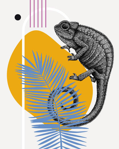 Modern Chameleon Design