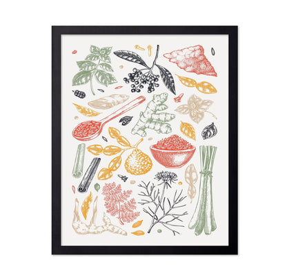 Vintage Herbal Botanical