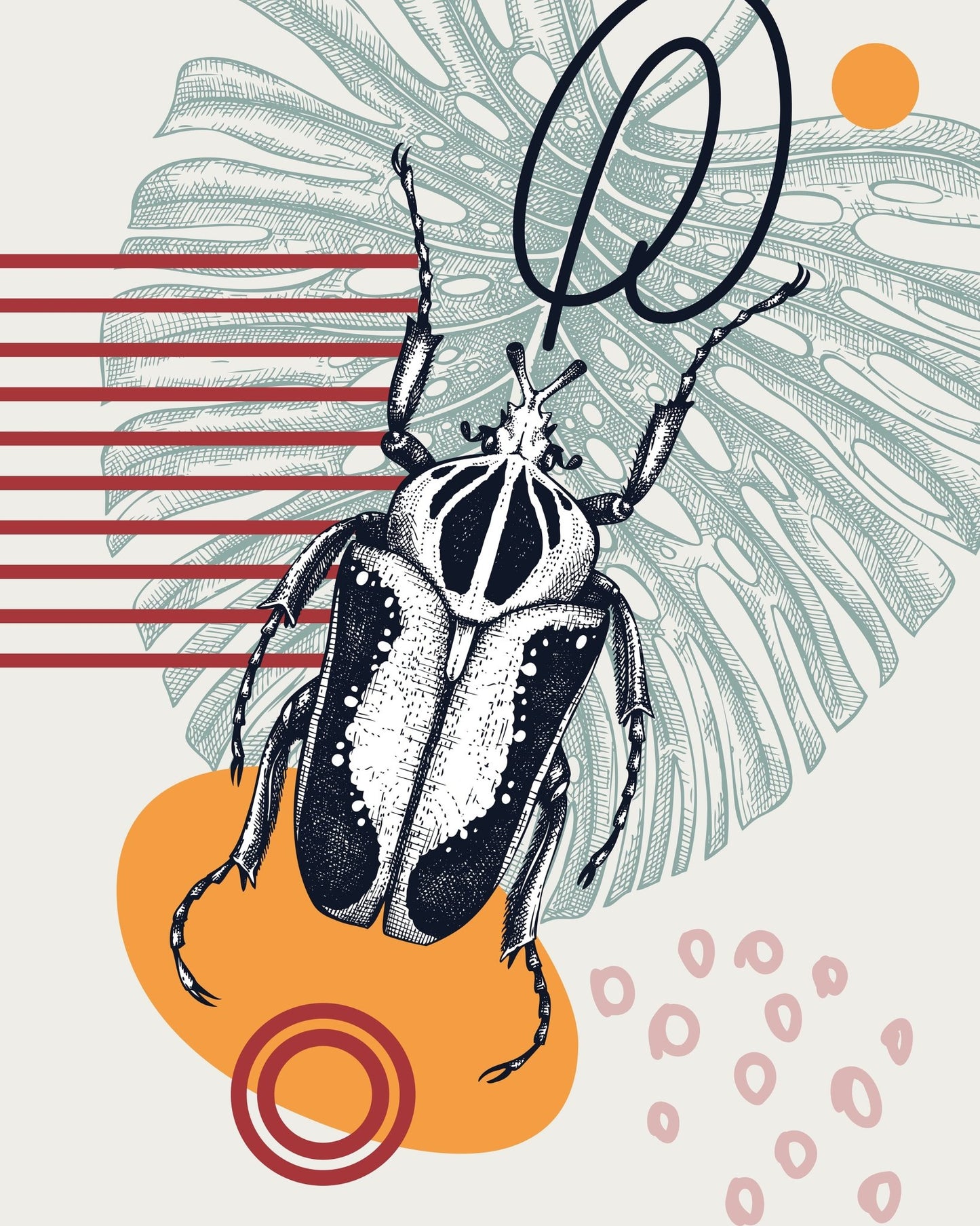 Abstract Beetle Design