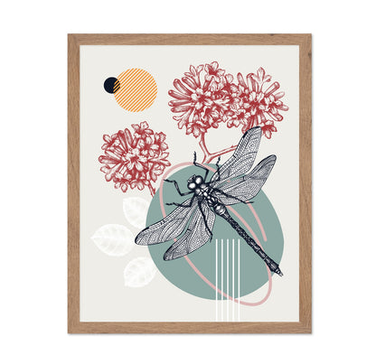 Dragonfly Botanical Design