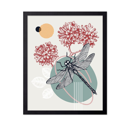 Dragonfly Botanical Design