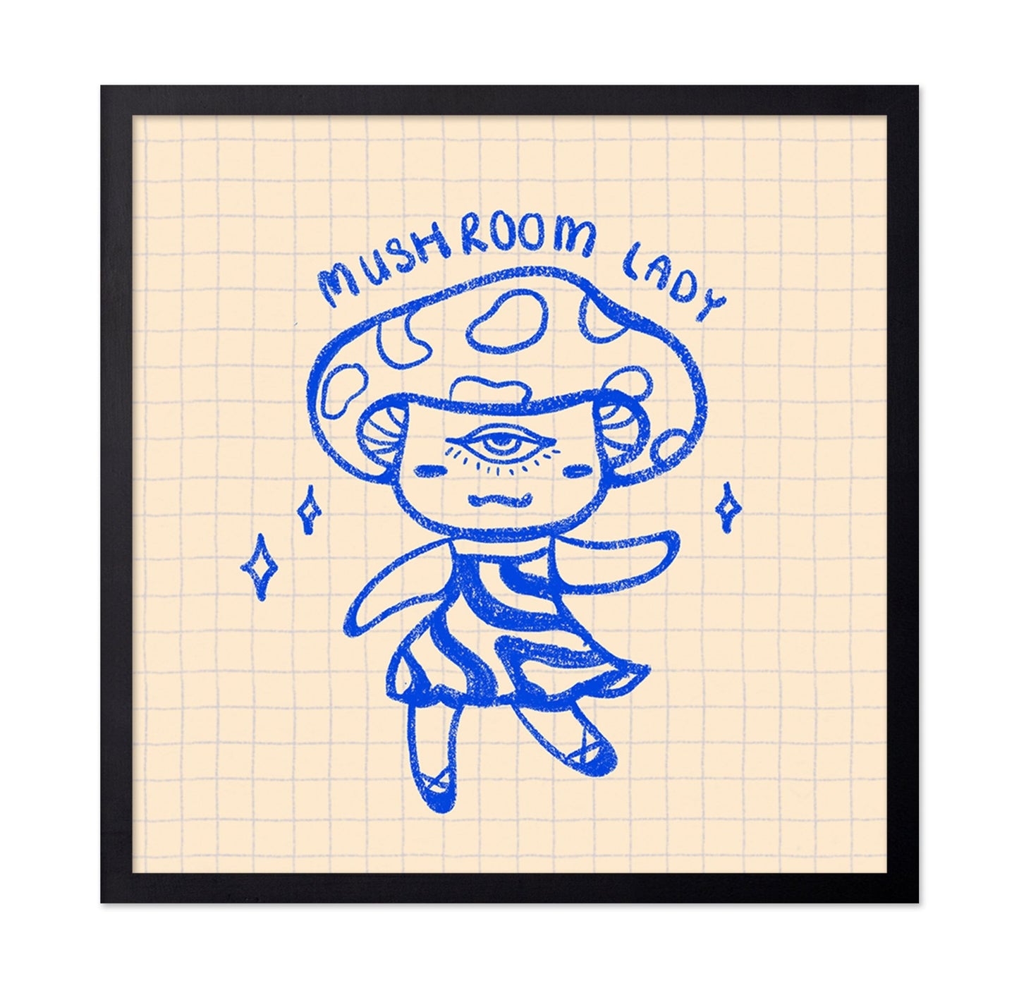 Mushroom Lady Doodle
