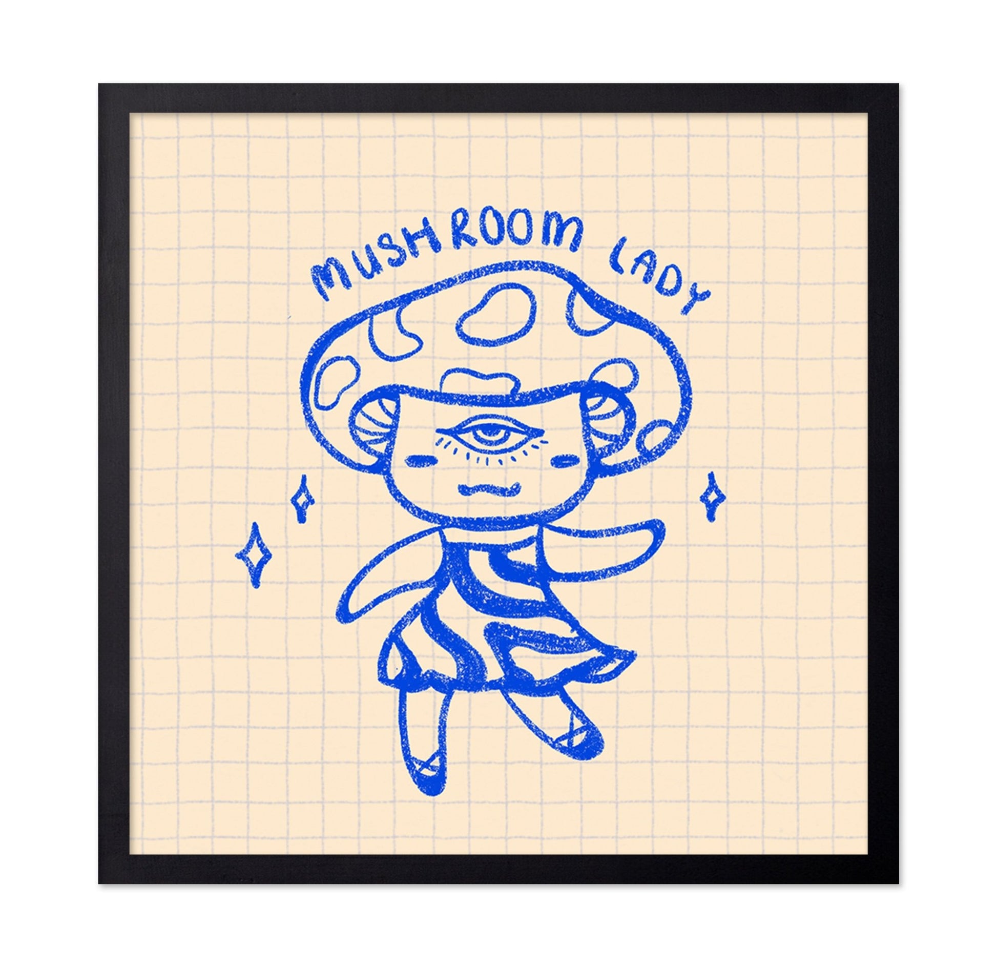 Mushroom Lady Doodle