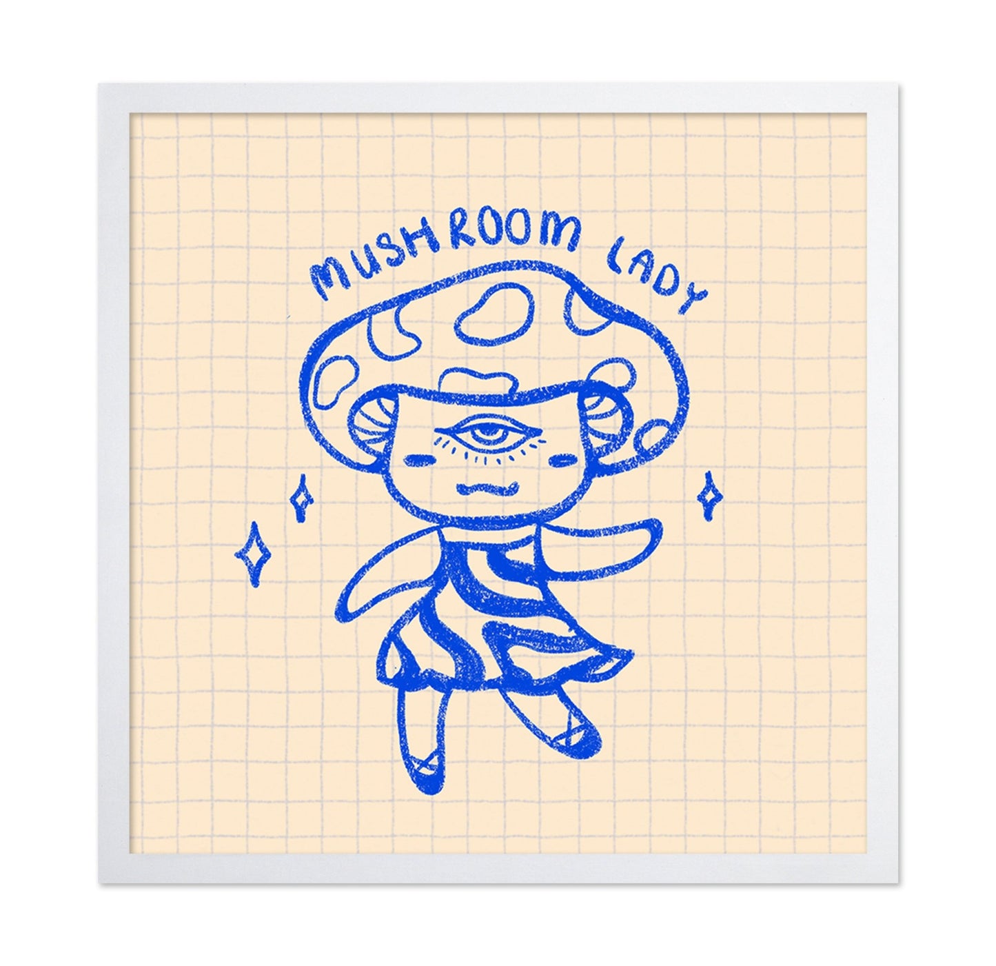 Mushroom Lady Doodle
