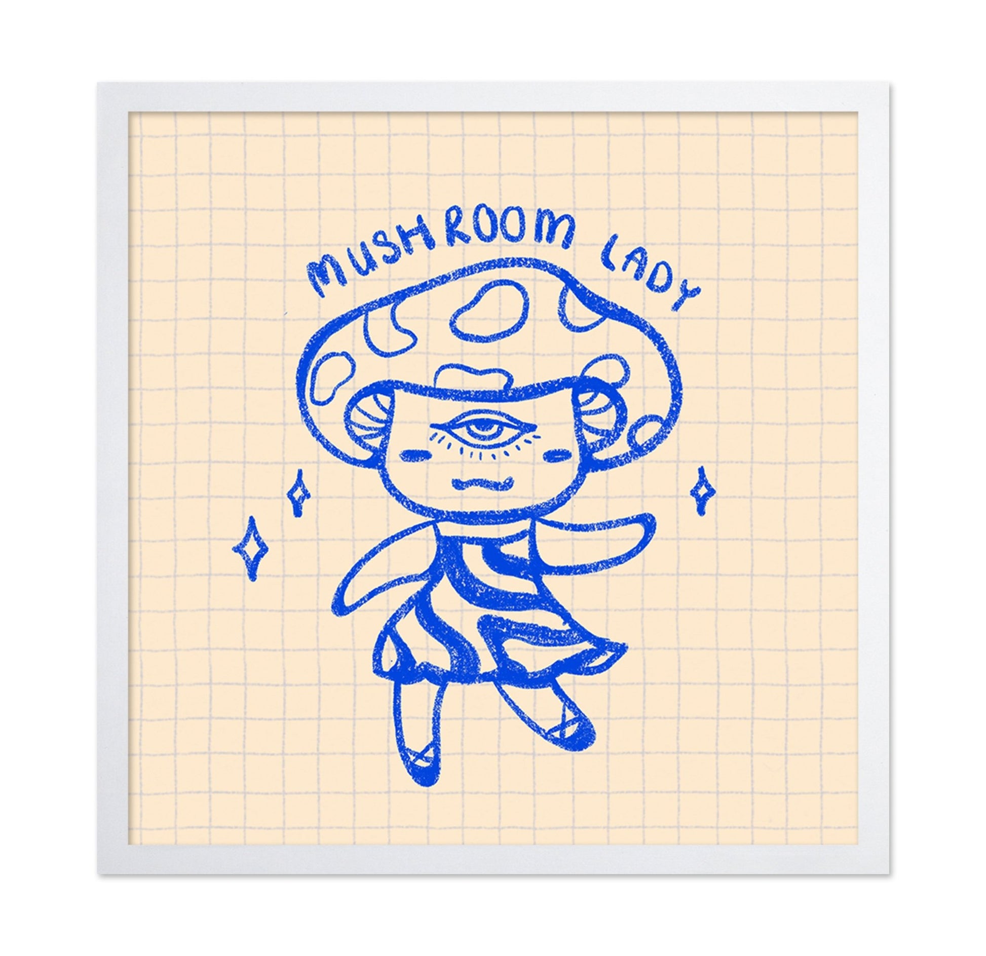 Mushroom Lady Doodle