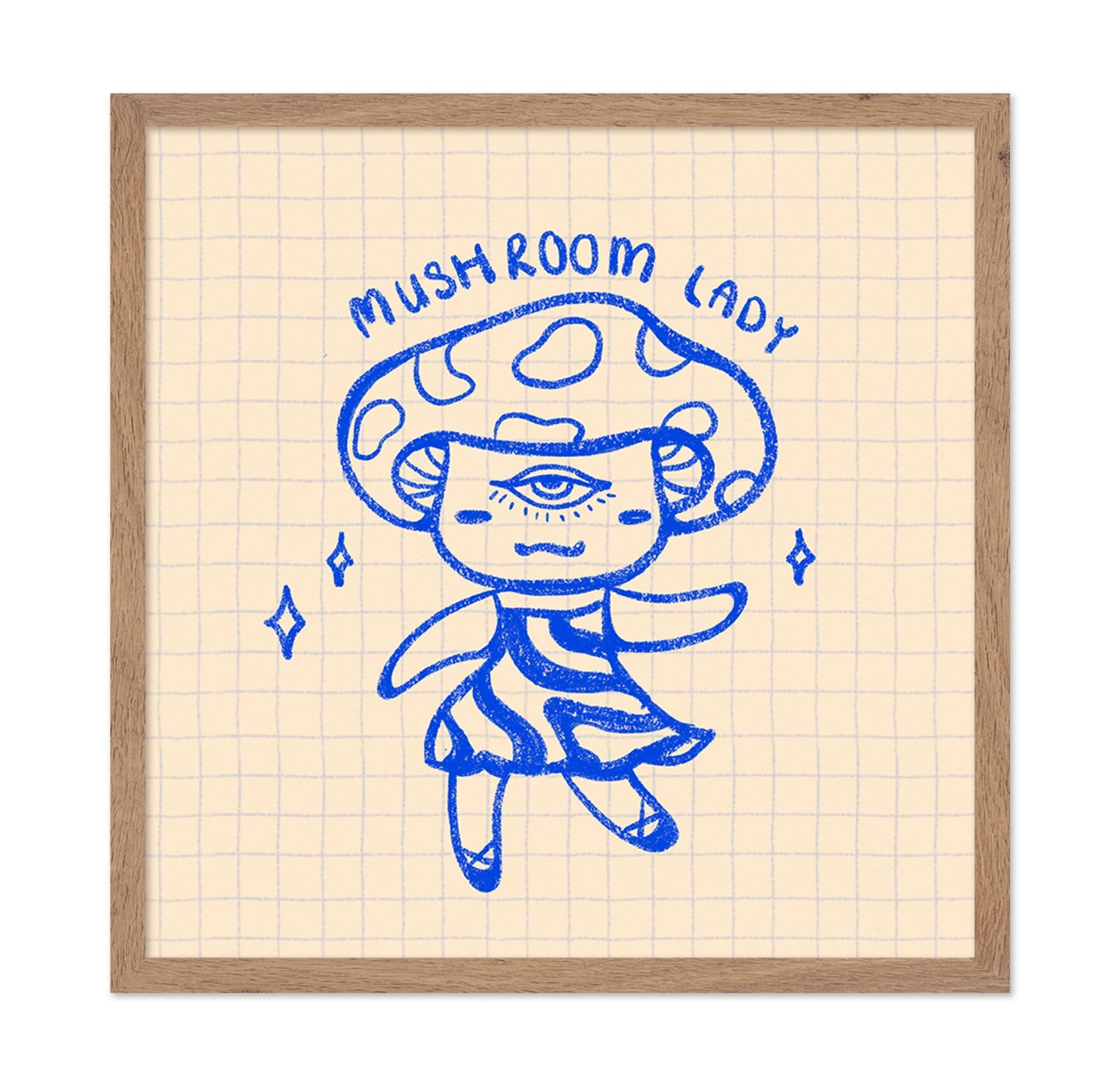 Mushroom Lady Doodle