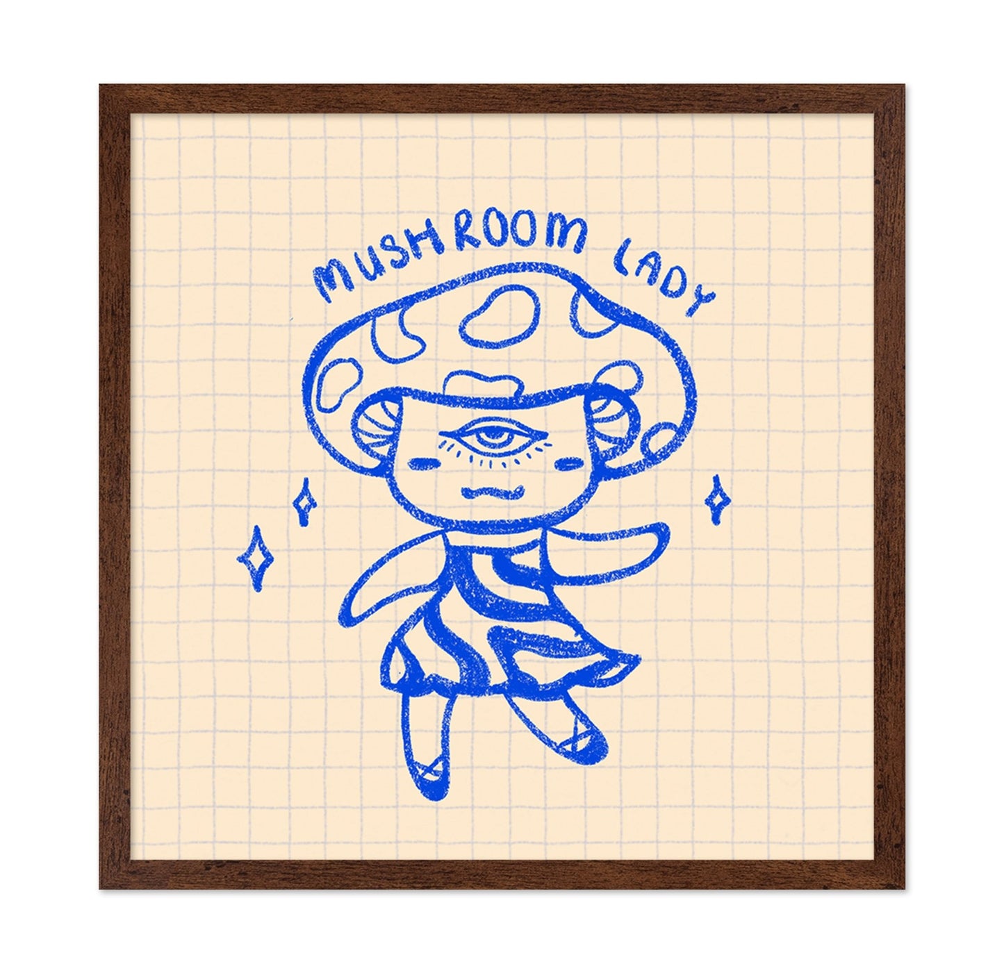 Mushroom Lady Doodle