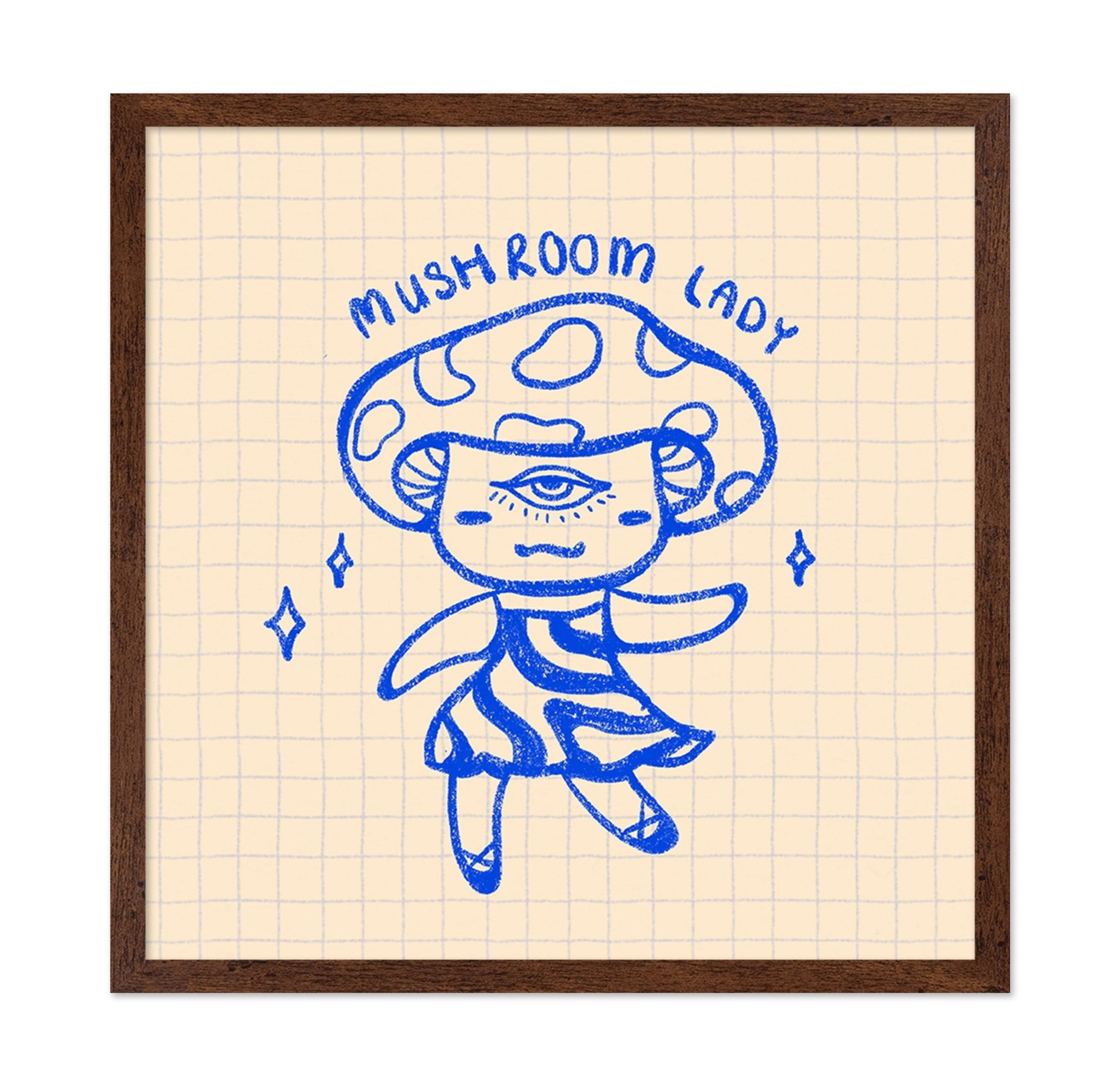 Mushroom Lady Doodle