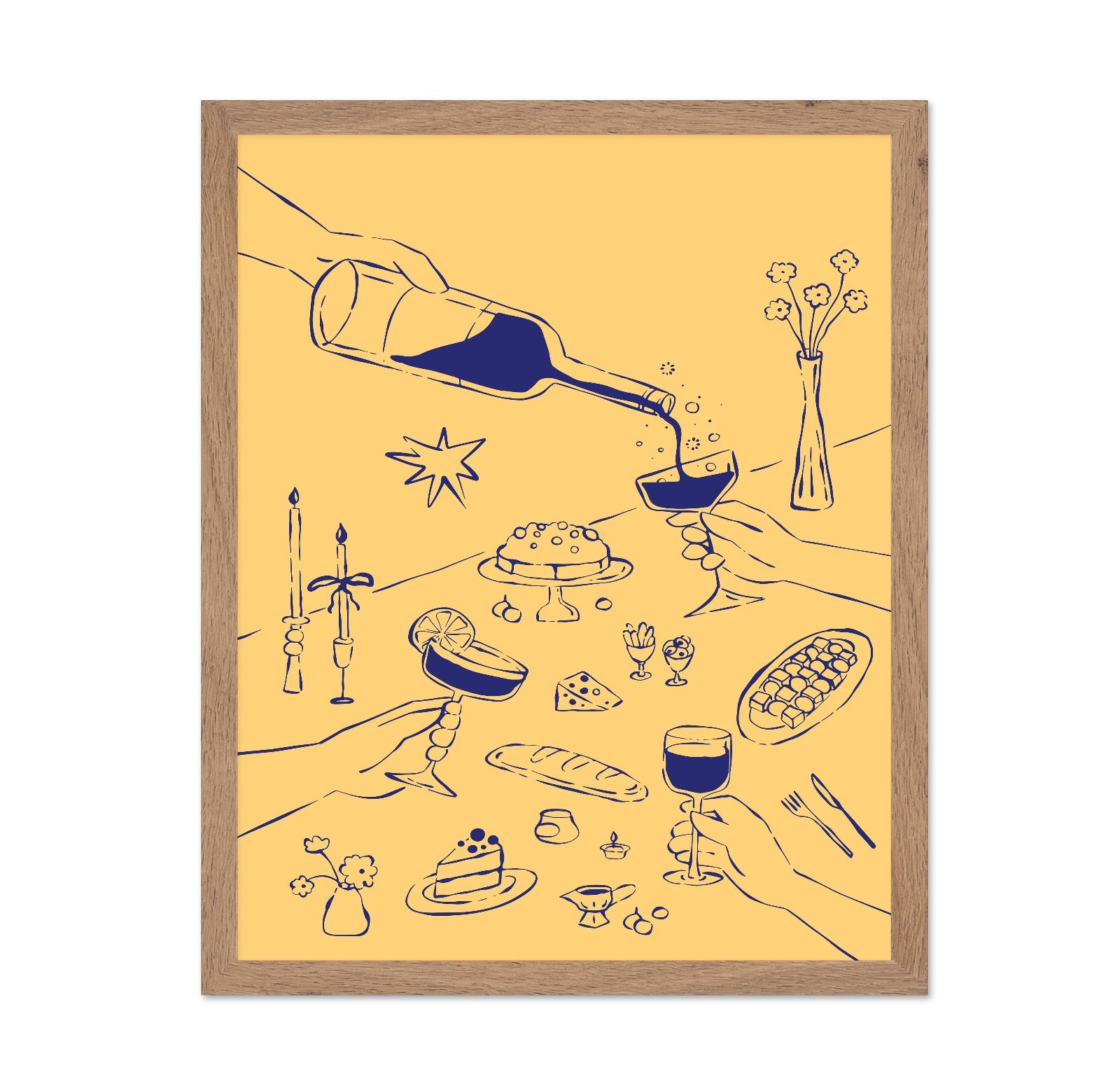 Dinner Table Sketch