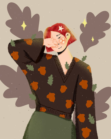 Autumn Girl Portrait