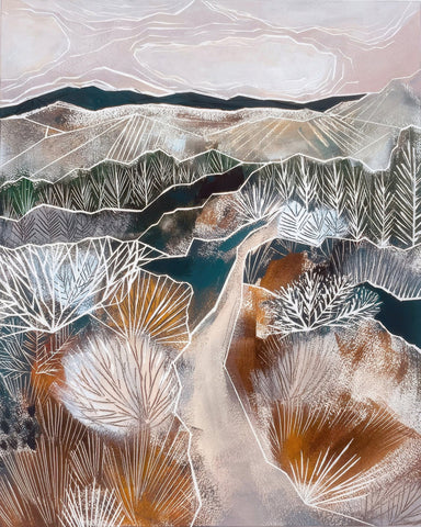 Abstract Desert Landscape No2
