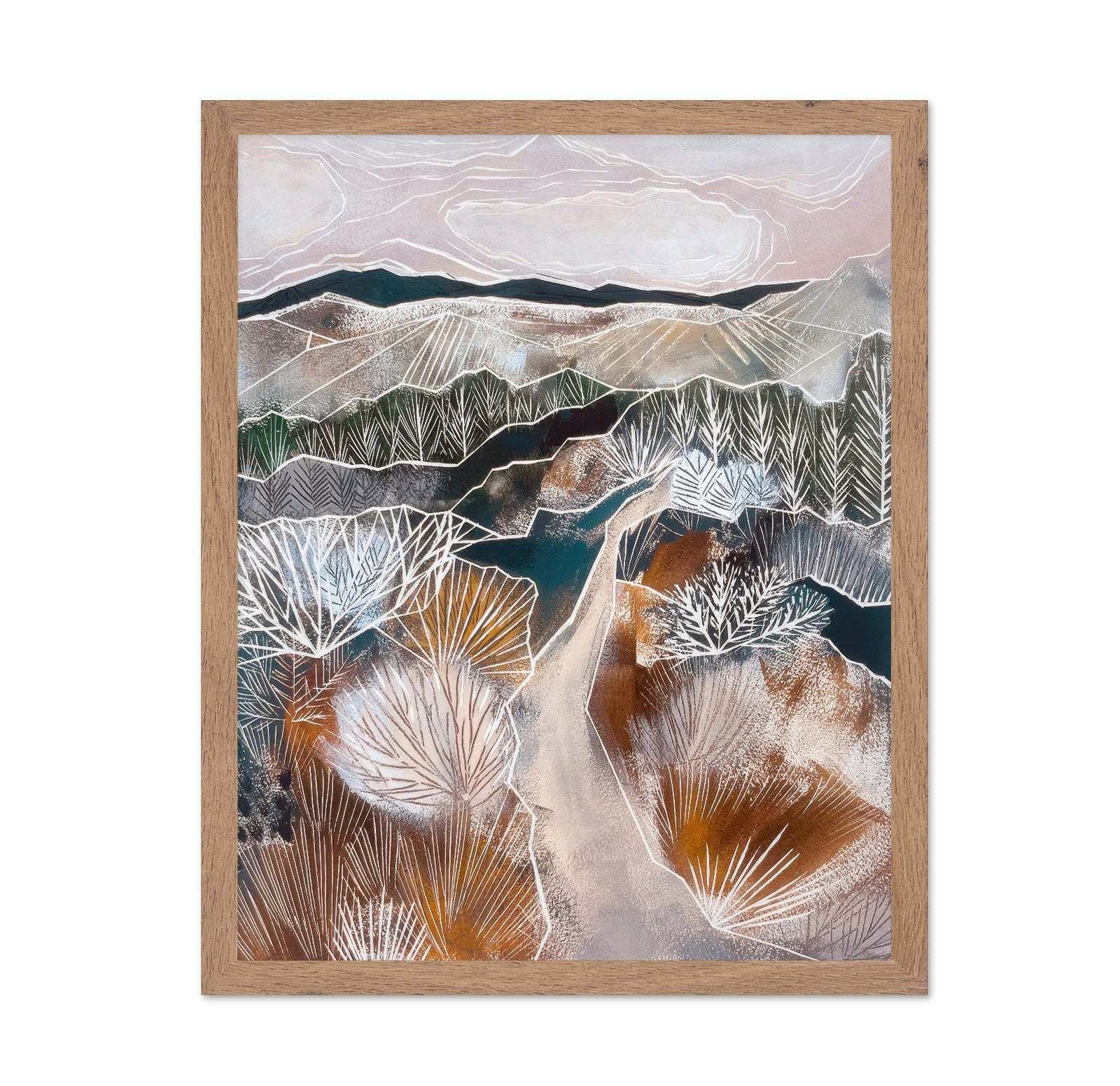 Abstract Desert Landscape No2