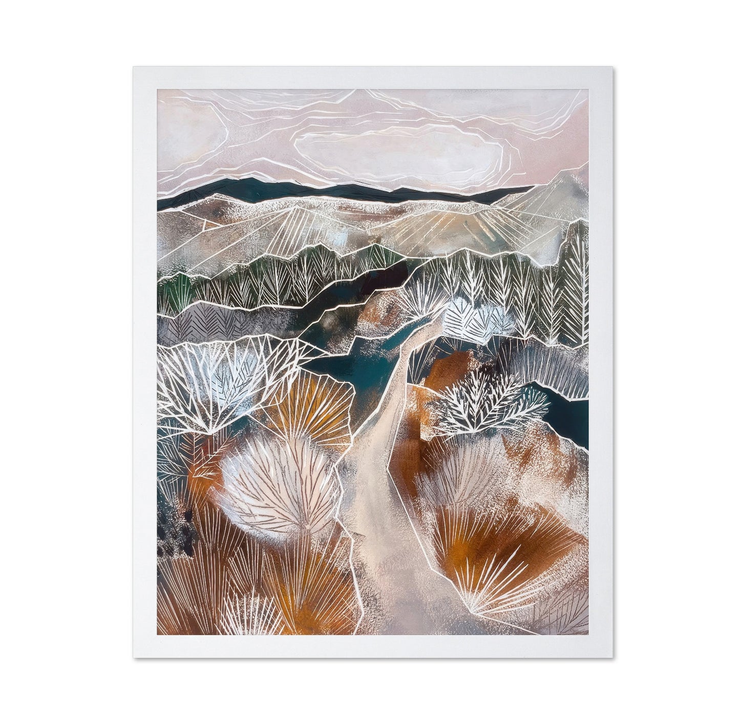 Abstract Desert Landscape No2