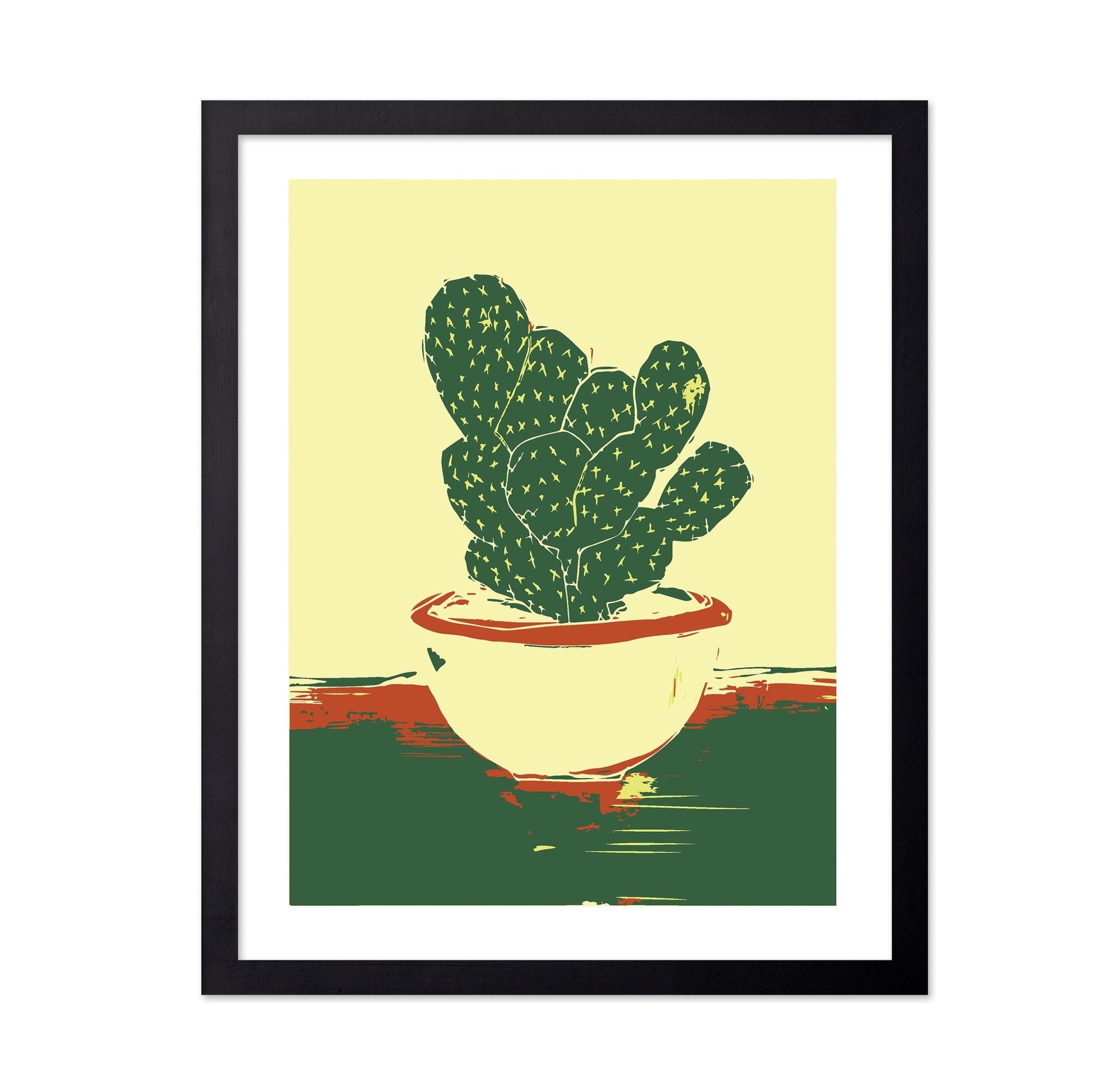 Cactus Pot Illustration