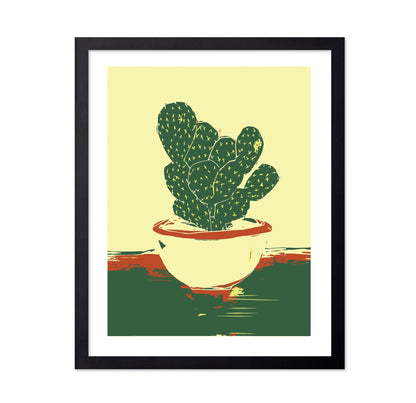 Cactus Pot Illustration