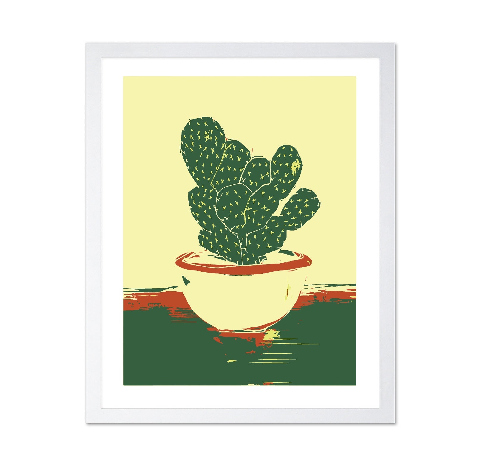 Cactus Pot Illustration