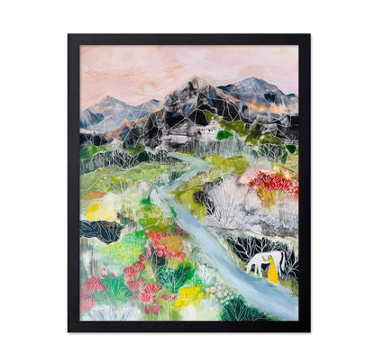 Mountain Meadow Scene