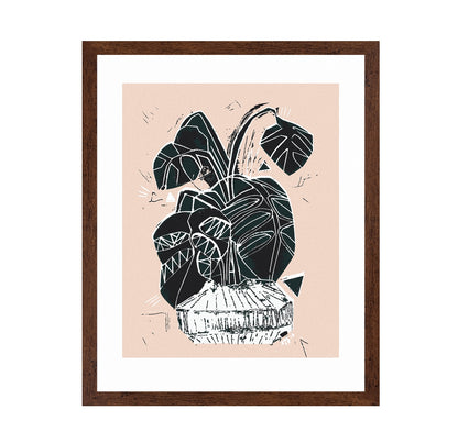 Monstera Plant Sketch