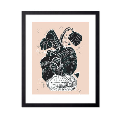 Monstera Plant Sketch