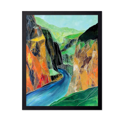 Canyon River Landscape
