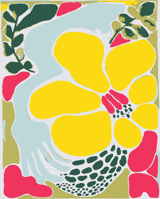 Abstract Floral Pattern
